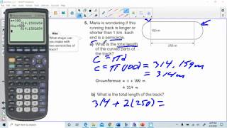 Solving Circumference Problems 3.5