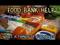 Food Bank Haul | Family Of 4 | Fighting The Stigmas