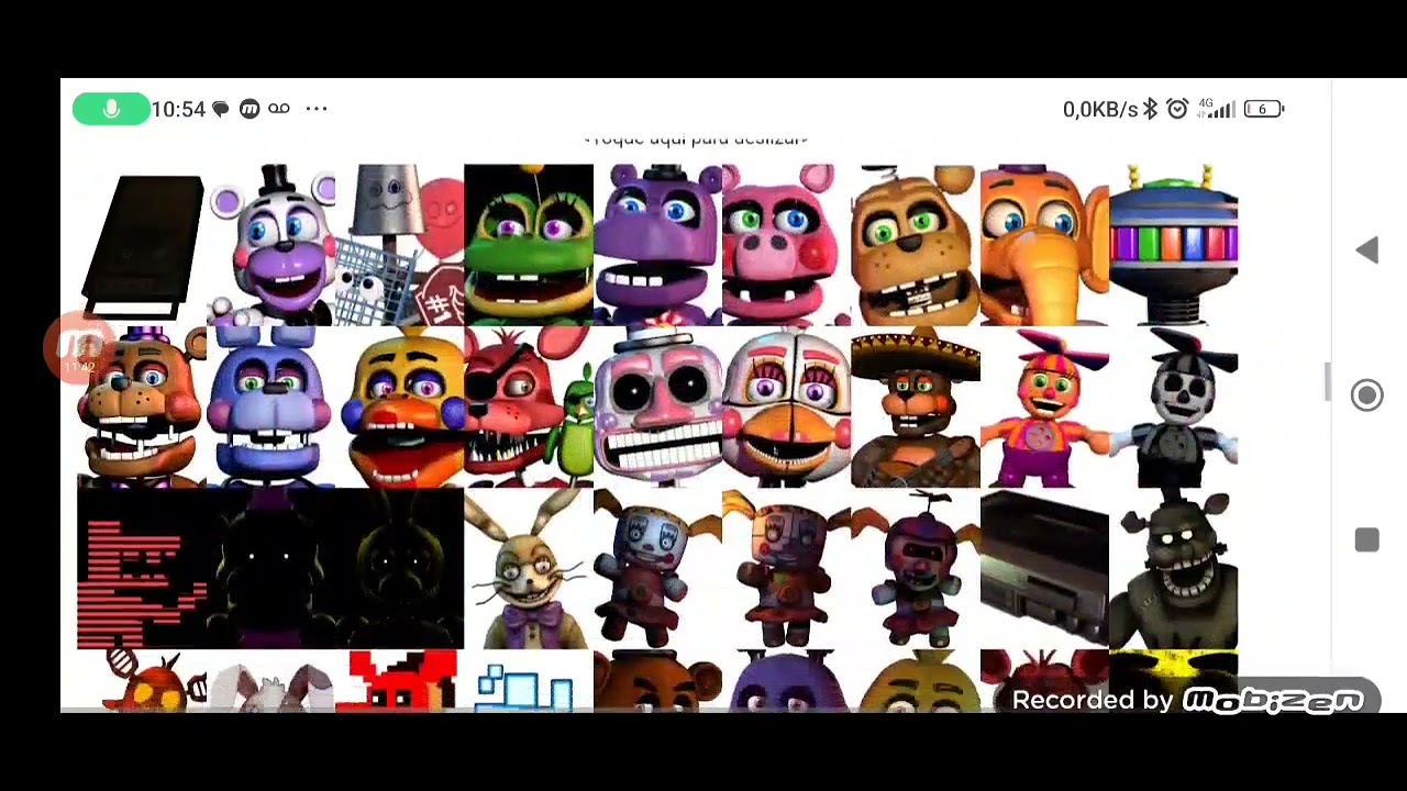 Tiver List de animatronics de fnaf que o André vencia e perdia : r