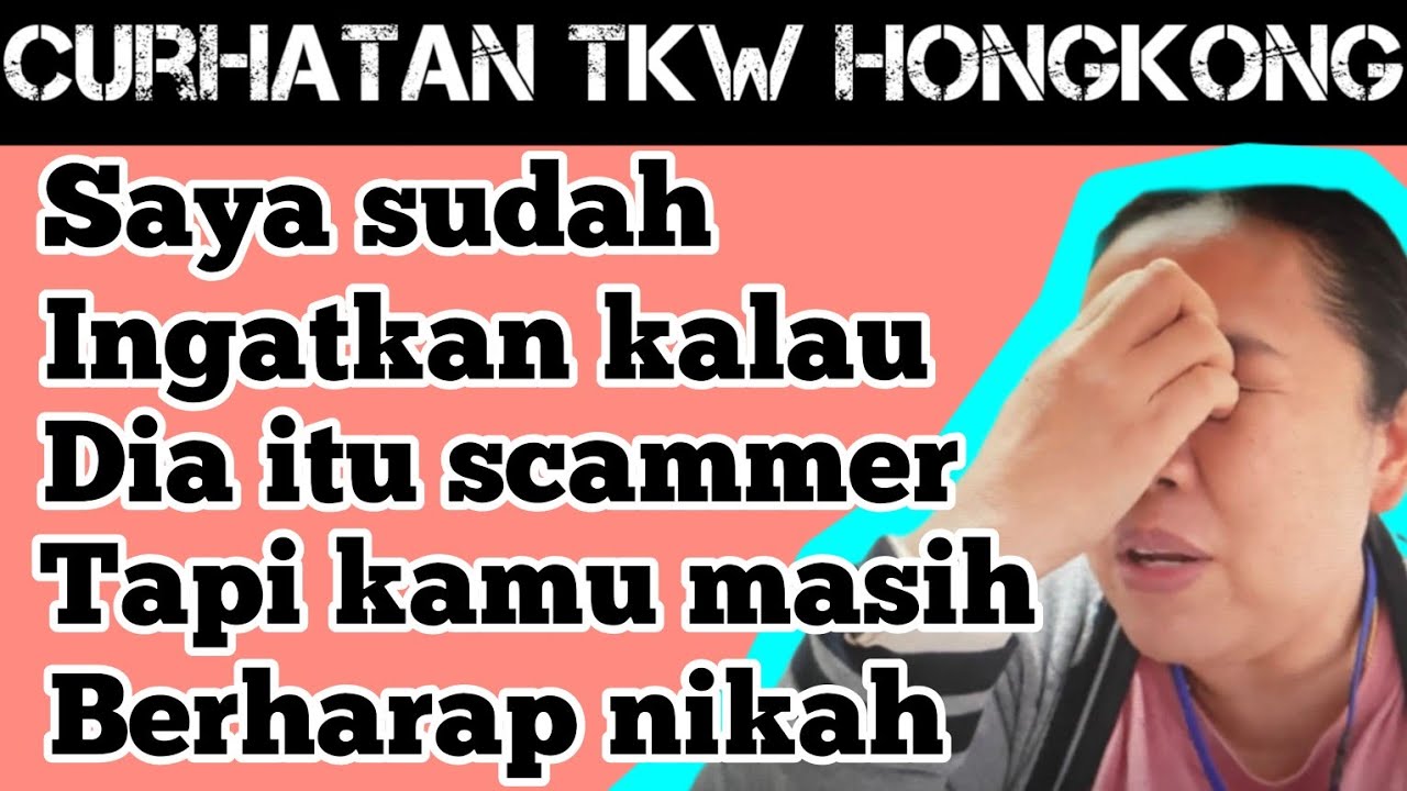 Saya sudah ingatkan kalau dia scammer tapi kamu masih berharap nikah karena dia bule