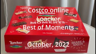 Loacker Best of Moments  (Costco online) 開封