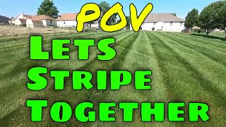 POV Z Master Mowing, Stripes R Popping