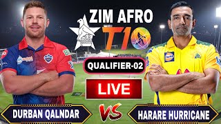 ?Live: Zim Afro T10 League 2023 | Durban Qalanadrs vs Harare hurricanes | db vs hh live streaming
