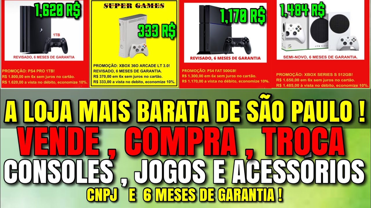 EXISTE PS5 MAIS BARATO DO BRASIL A R$ 2.399,99? 