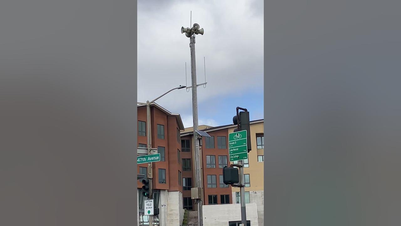 San francisco tsunami siren sound