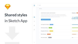Sketch App: How to use and add Shared Layer Styles screenshot 5