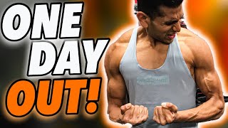ONE DAY OUT FROM THE FIRST BODYBUILDING COMPETITION!!