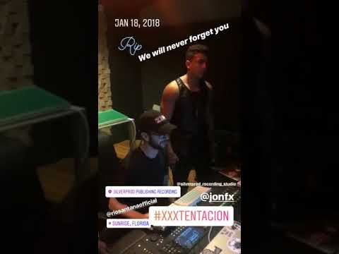 Rio Santana & XXXTENTACION RECORDING "I Dont Even Speak Spanish LOL"