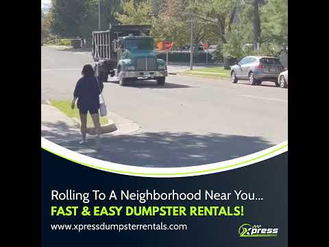 Xpress Dumpster Rentals An Affordable Easy Waste Removal Solution