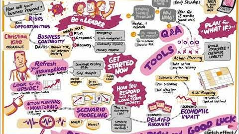 Virtual Graphic Recording (aka "RemoteNotes") Time-lapse Example