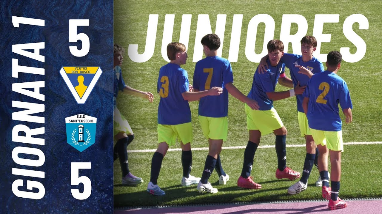 Virtus Don Bosco vs SSD. Sant'Eusebio | JUNIORES INTERPROVINCIALI | Gli Highlights