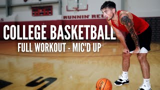 skills that college coaches look for (Full Mic'd Workout)