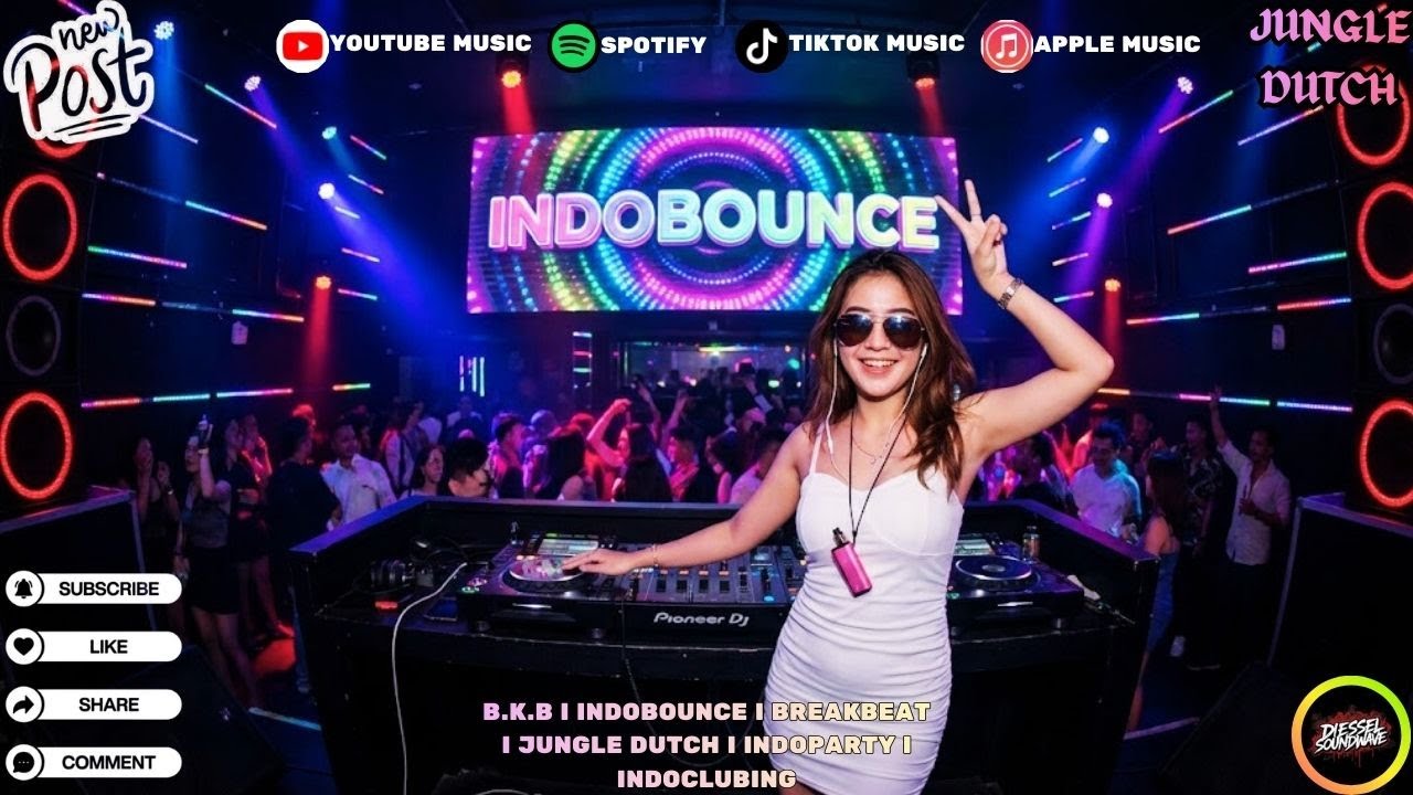 DROP PARTY! BREAKBEAT × INDOBOUNCE × JUNGLE DUTCH — DJ CAMPURAN CLUB VIBES ⚡🔥