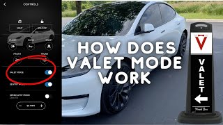 How Does Tesla Valet Mode Work - 2021 Tesla Model 3
