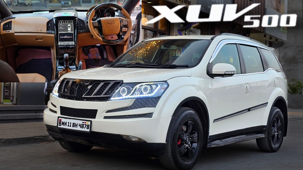 INDIA'S FIRST XUV500 BULLET EDITION WITH ALMOND LOUNGE INTERIOR 📞98201 87037