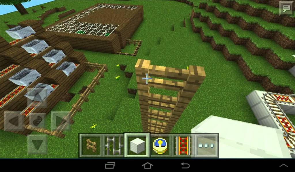 Faire un panier de basket minecraft pe - YouTube