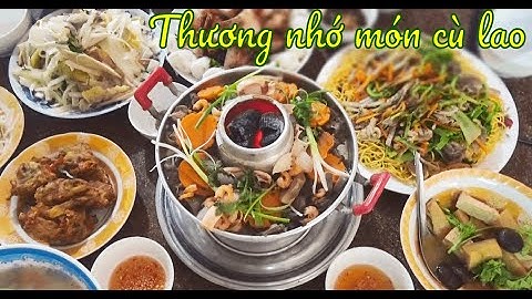 Có ai còn nhớ món CÙ LAO và không khí ĐÁM GIỖ QUÊ ở miền Tây hông?  | Đặc sản miền sông nước