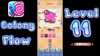 Colony Flow Level 11 Walkthrough | All Gameplay Solution | Go Answer