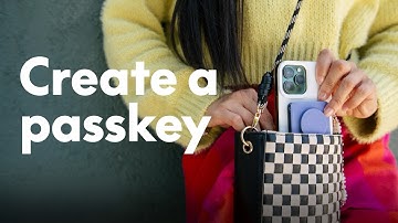 How to create a Passkey