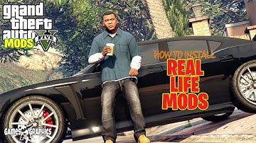 How to Install Real Life Mod 2 (2020) GTA 5 MODS