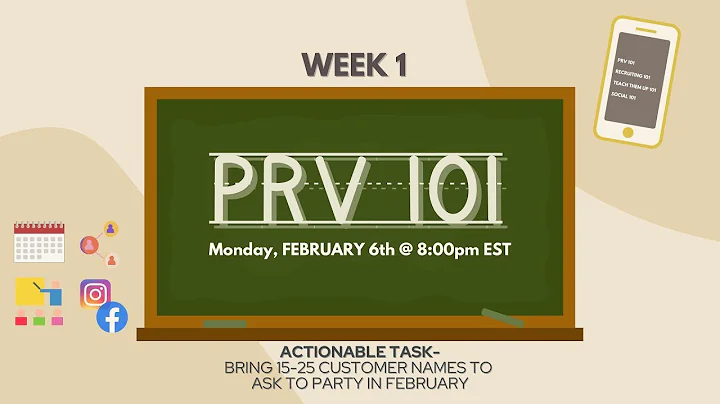 CLASS IN SESSION WEEK 1: SCENTSY SALES (PRV) 101