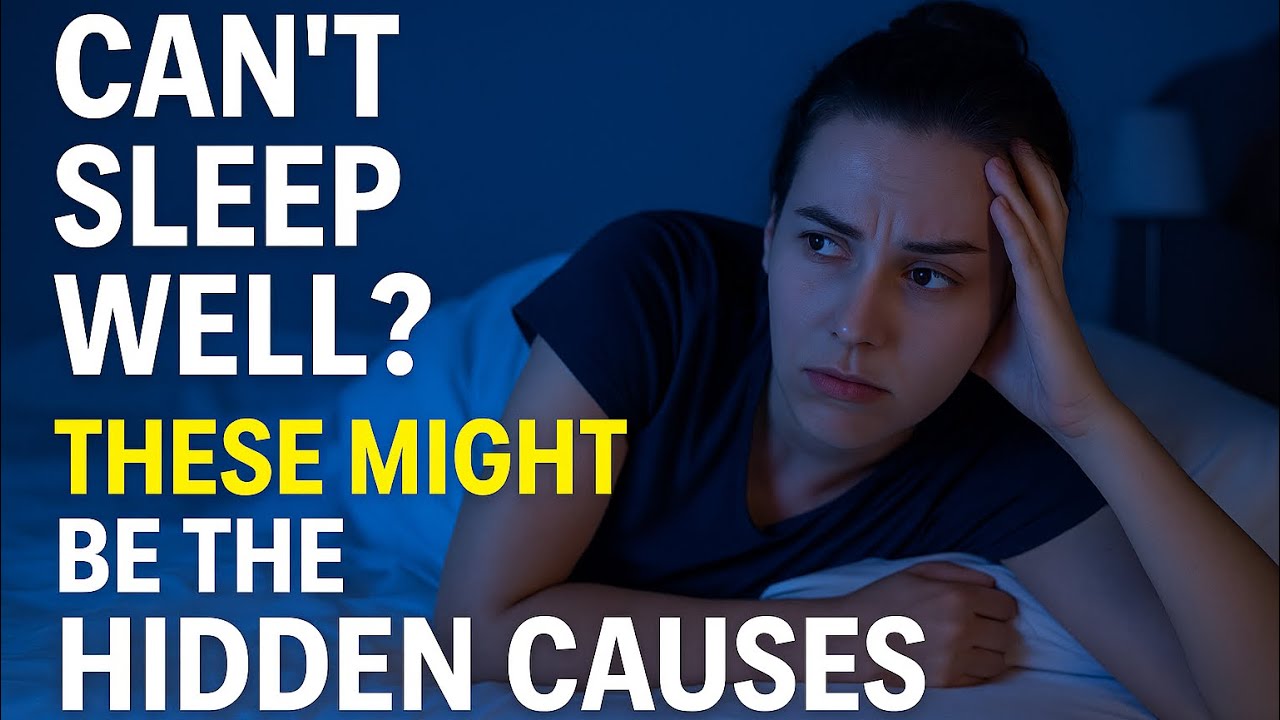 Why You Can’t Sleep And How to Fix It Naturally YouTube