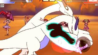 Mugen Random Battles: Lugia (Vore) x2 Vs 00N