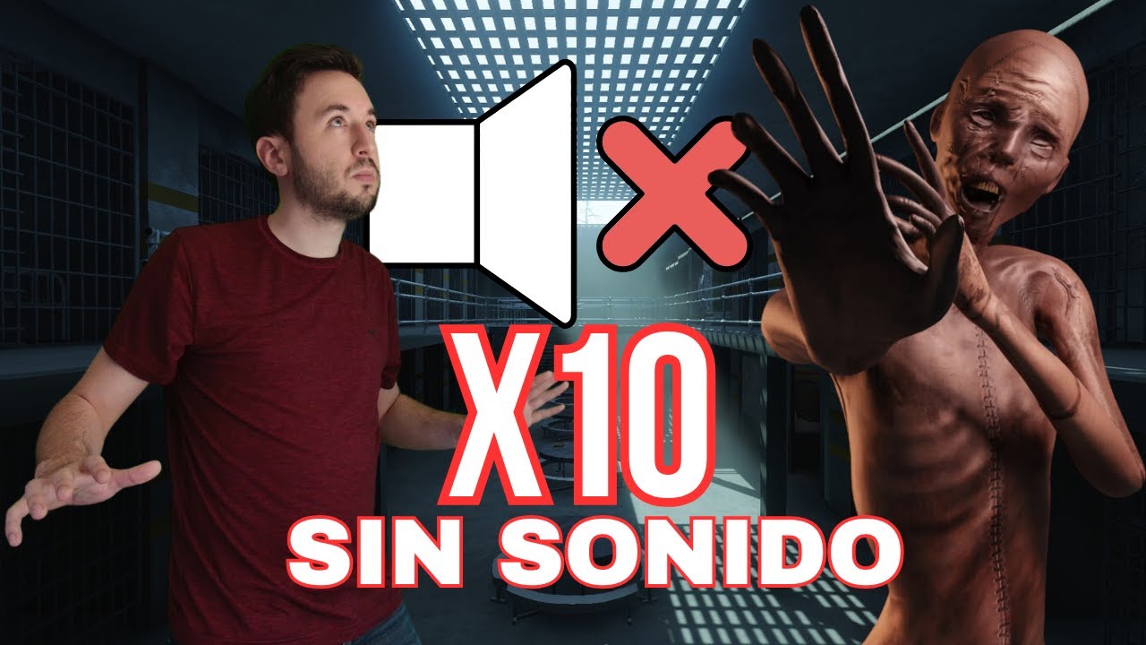 Juego x10 en Phasmophobia SIN SONIDO 🔇 [RETO⚠️] | Reilicc