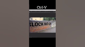Realistic Perspective Text- Photoshop Tutorial #shorts #photoshop #tutorial #creative