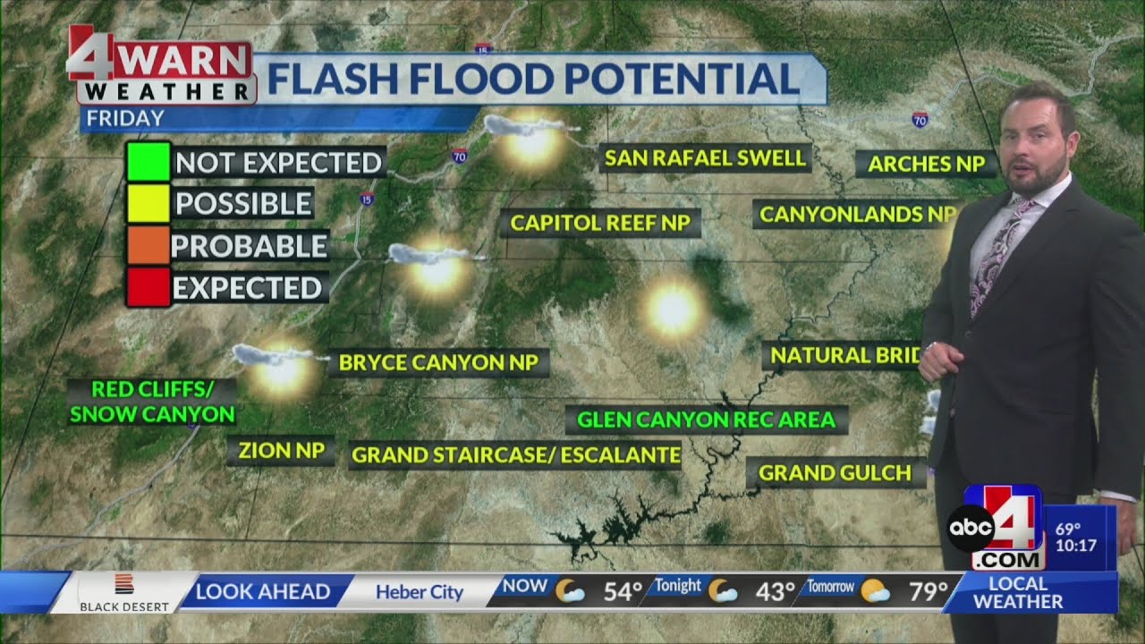 Partly cloudy skies with afternoon scattered showers and storms ...