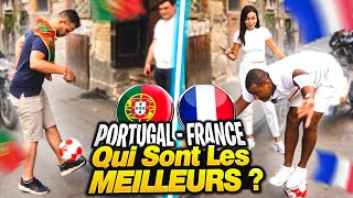 PORTUGAL FRANCE : QUI SONT LES MEILLEURS SUPPORTERS ? (challenge avant match Euro)