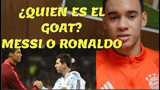 Musiala no se calla y decide entre Cristiano Ronaldo y Messi Bayern Munich vs Real Madrid