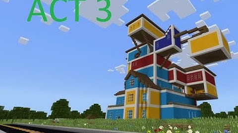 Minecraft Hello Neighbor Act 3 Gameplay Walkthrough