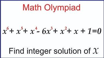 Wiskunde Olympiade | Palindroom Polynoom | Sextische vergelijking |