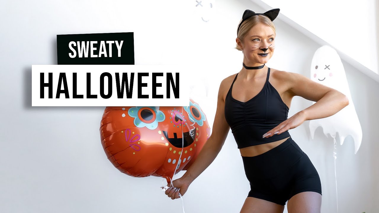 24 MIN TRICK OR TREAT TABATA HIIT - Halloween Workout - No Equipment