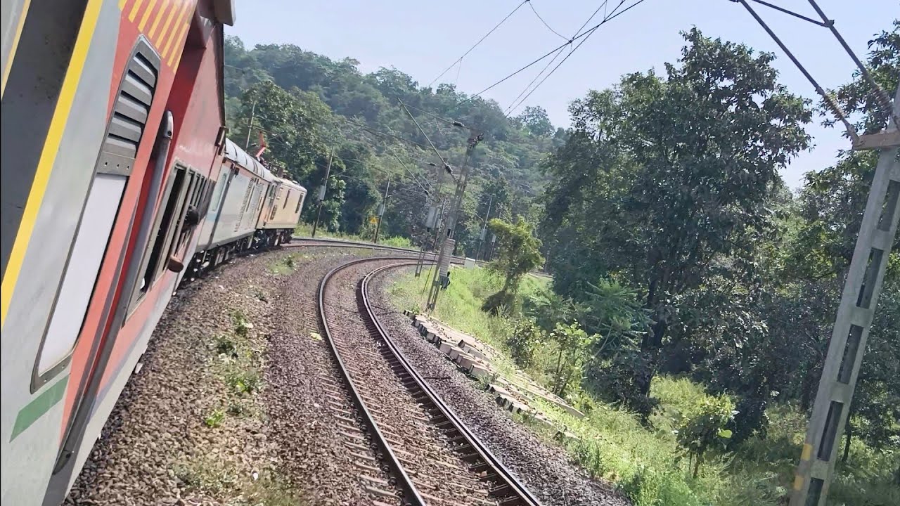Jabalpur To Raipur Full Train Journey Beautiful route 11702 Jabalpur Raipur intercity Express