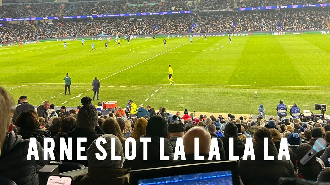 Feyenoord fans sung ‘You’ll never walk alone’ & ‘Arne Slot’ at