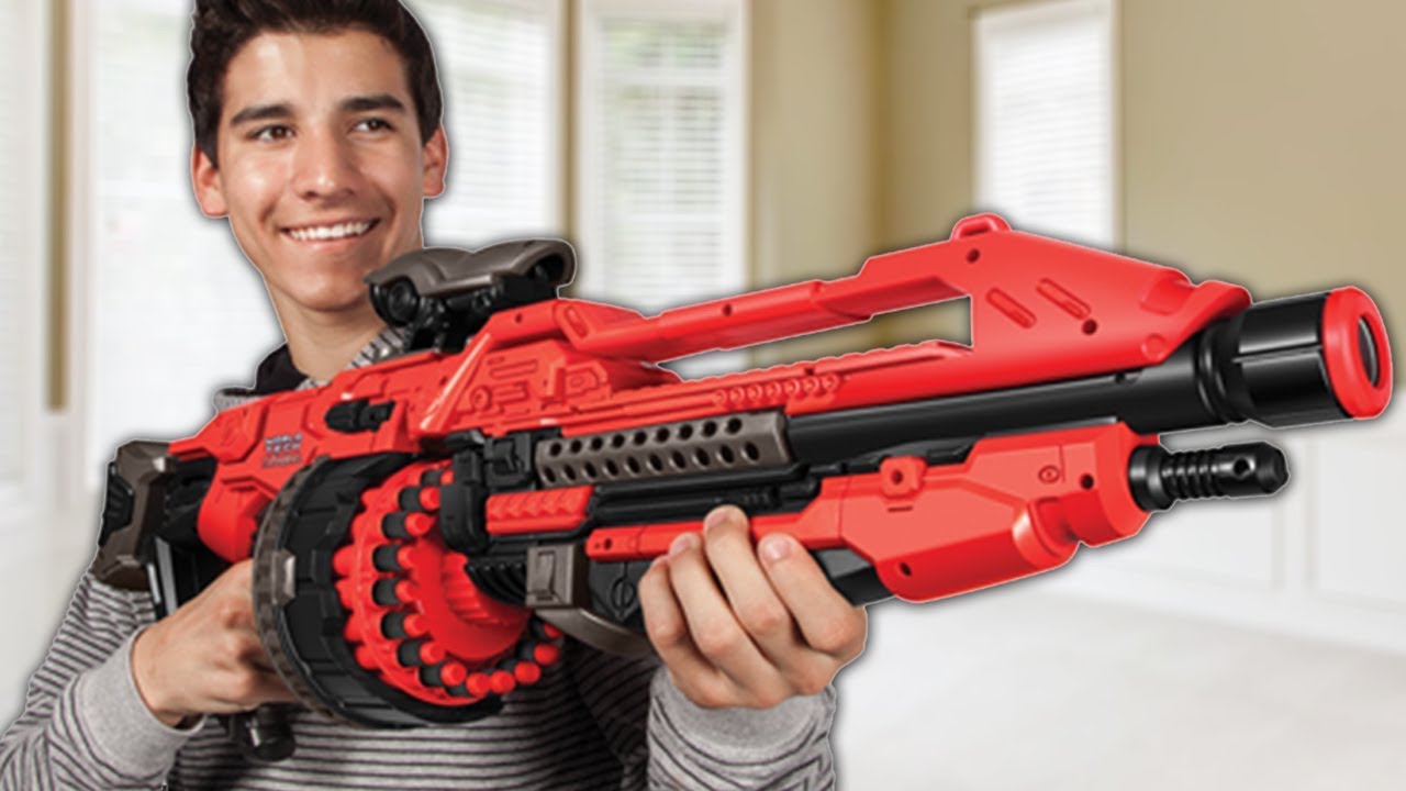 nerf gun toy videos