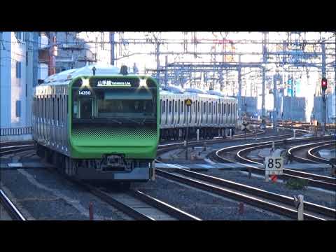 【山手線新旧車両の減速音比較！】山手線 E231系500番台 E235系