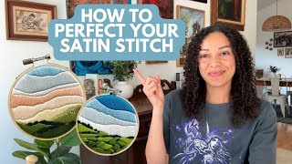 How To Perfect Your Satin Stitch