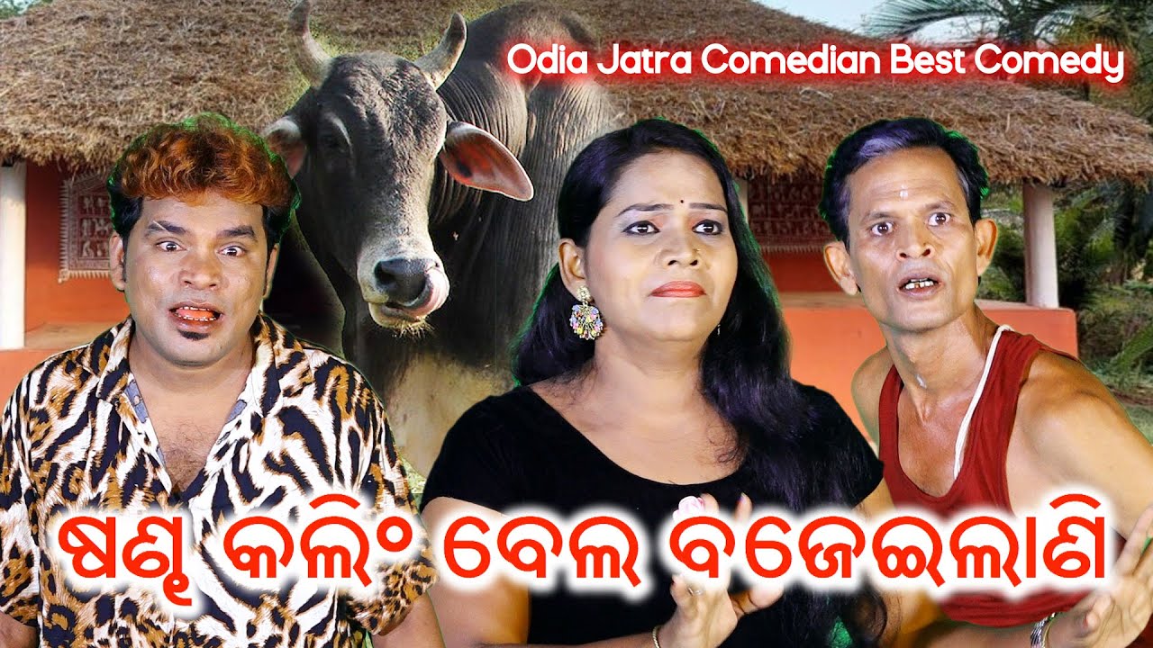 ଷଣ୍ଢ କଲିଂ ବେଲ ବଜେଇଲାଣି // Odia Jatra Comedian Best Comedy Scene // Nari Panda & Bhikari Swain