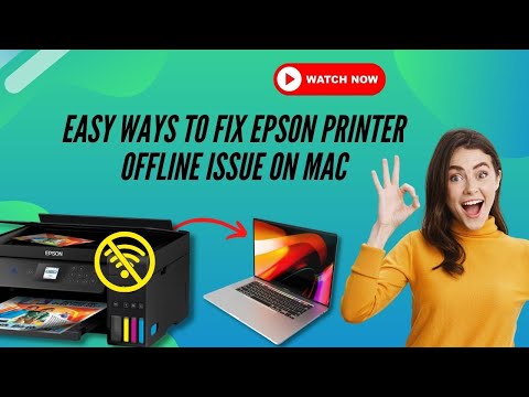 Easy Ways to Fix Epson Printer Offline Error on MAC #epson #printer #mac