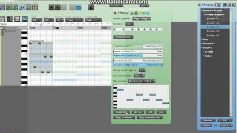 How to generate Eurodance riffs with Rapid Composer