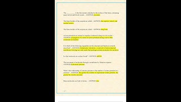 APHY 101 FINAL EXAMS