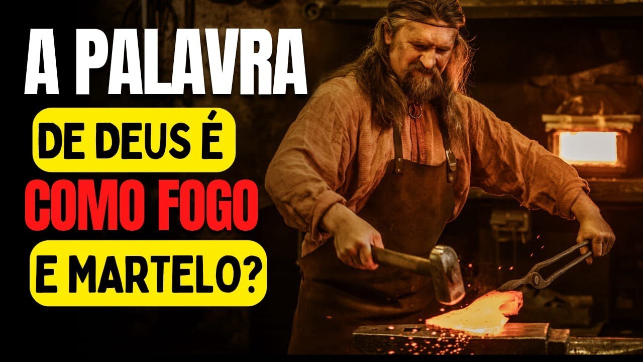 JEREMIAS 23, A Palavra de Deus é como Fogo e como martelo que esmiúça a ...