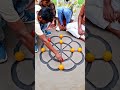 Very delicious orange vs tak Tomato circle game chelenge || viralpost || uniquegame