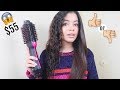 TESTING REVLON ONE STEP HAIR DRYER AND STYLER ON CURLY HAIR - HONEST REVIEW