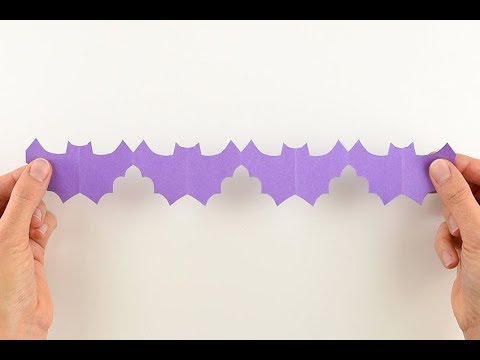 DIY Paper Halloween garland tutorial - Love, Jaime