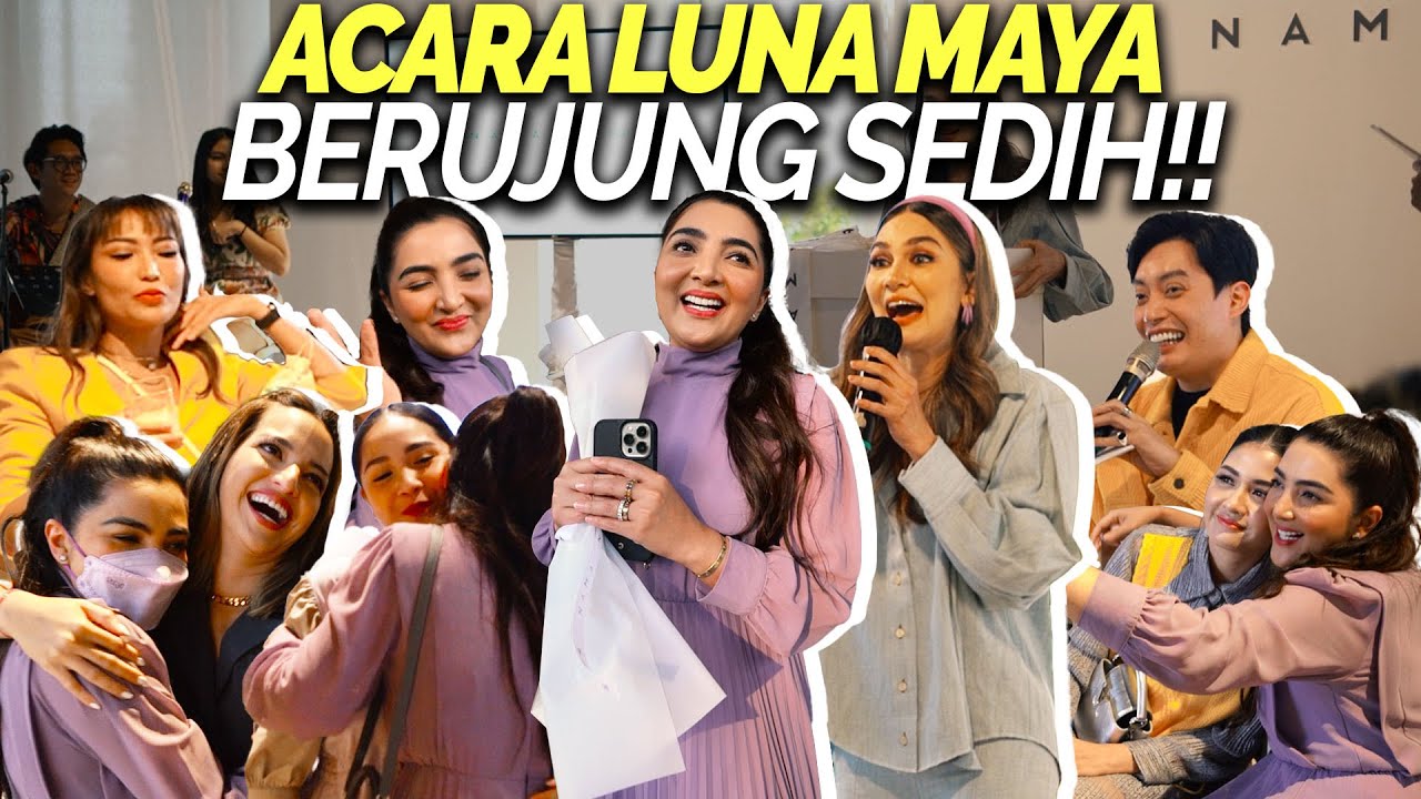 AYU DEWI, NIA RAMADHANI, MELANEY RICARDO & ARTIS LAINNYA KUMPUL DI ACARA SPESIAL LUNA MAYA!!