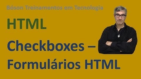Curso de HTML e CSS - Usando Checkbox em Formulários
